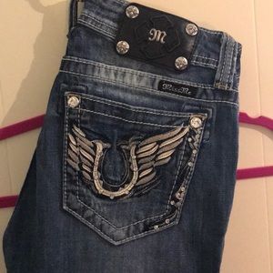 Miss Me jeans size 27 xL inseam